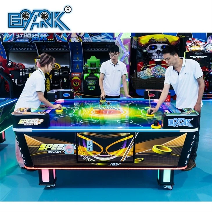 4 Player Air Hockey Table | Commercial Coin Operated Game
